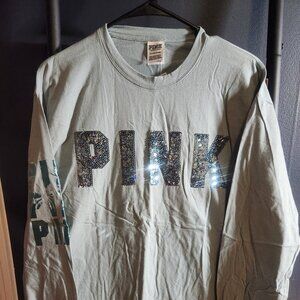 Pink Victoria's Secret Long Sleeve Tee